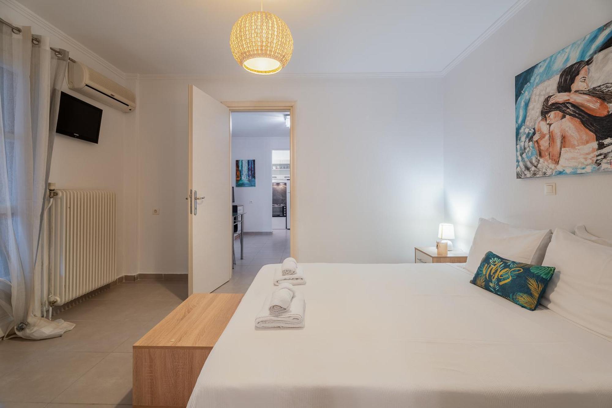 Stefanias Apartment Neos Marmaras Bagian luar foto