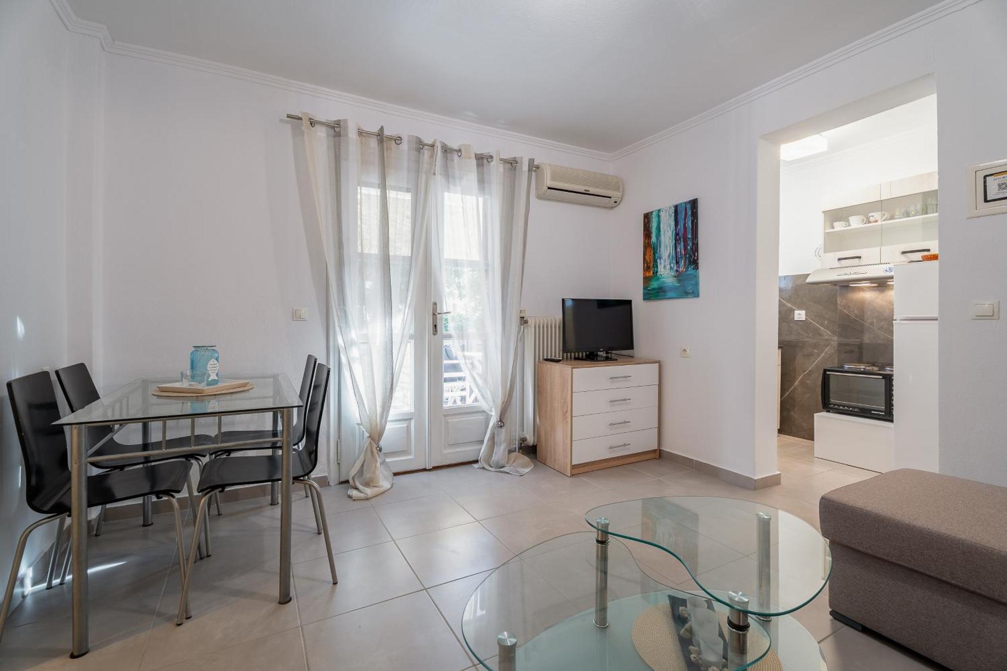 Stefanias Apartment Neos Marmaras Bagian luar foto